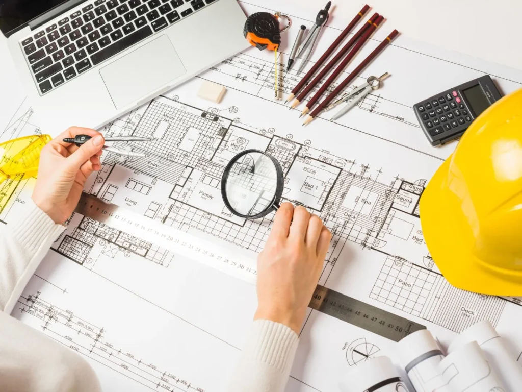 Proyecto arquitectónico con enfoque en la eficiencia energética.